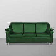 Scott 3 Seater Sofa Set for Living Room (Green Fabric) Premium Fabric Sofa