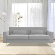 Casaliving Ivar 3 Seater Sofa Set for Living Room Premium Fabric Sofa