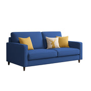 Casaliving Premium Stephanie 2 Seater Sofa Set 2 Seater Modern Sofa Set for Living Room (Blue Color Fabric)