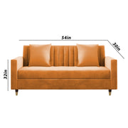 Garcia 3+2 Seater Sofa Set for Living Room (Black - Grey)