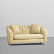 Doraldo 2 Seater Sofa Set for Living Room (Black Colour Fabric) Premium Fabric Sofa for Living Room