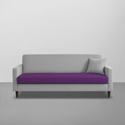 Premium Valkyrie 3 Seater Sofa Set 3 Seater Modern Sofa Set for Living Room (Purple Grey Color Fabric)