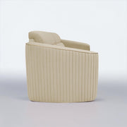 Torrato 3 Seater Sofa Cum Bed for Living Room (Cream Colour Fabric) Premium Fabric Sofa