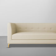 Magnus 3 Seater Sofa Set for Living Room (Cream Colour) Premium Fabric Sofa