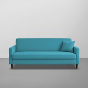 Premium Valkyrie 3 Seater Sofa Set 3 Seater Modern Sofa Set for Living Room (Turquise Color Fabric)