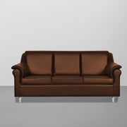 Scott 3 Seater Sofa Set for Living Room (Brown Fabric) Premium Fabric Sofa