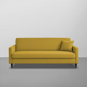 Premium Valkyrie 3 Seater Sofa Set 3 Seater Modern Sofa Set for Living Room (Yellow Color Fabric)