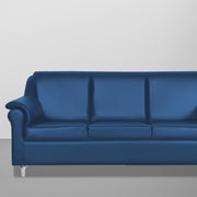Scott 3 Seater Sofa Set for Living Room (Blue Fabric) Premium Fabric Sofa
