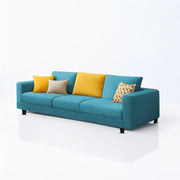 Minta 3 Seater Sofa Set for Living Room (Turquise Colour Fabric) Premium Fabric Sofa