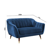 Casaliving Anyse 3+2 Seater Sofa Set for Living Room (Blue- Colour) Premium Fabric Sofa Set for Living Room