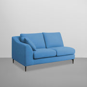 Cortina RHS 4 Seater L Shape Sofa Set for Living Room (Turquise Fabric) Premium Fabric Sofa