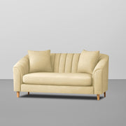 Doraldo 2 Seater Sofa Set for Living Room (Black Colour Fabric) Premium Fabric Sofa for Living Room