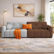 Dreamor 3 Seater Sofa Velvet Fabric (Black) with Three Cushions Perfect for |Home Living |Office Room and Guest Room Premium Sofa