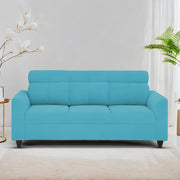 Marco 3 Seater Sofa Set for Living Room (Turquise Colour) Premium Fabric Sofa