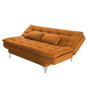 Danny 3 Seater Sofa Cum Bed for Living Room Premium Fabric Sofa for Living Room (Black Colour Premium Fabric)