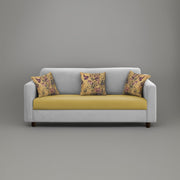 Lifestyle 3 Seater Sofa for Living Room (Black Colour Fabric)