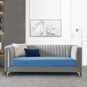 Casaliving Bion 3 Seater Sofa for Living Room (Black Fabric) Premium Fabric Sofa