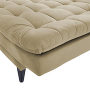 Danny 3 Seater Sofa Cum Bed for Living Room Premium Fabric Sofa for Living Room (Black Colour Premium Fabric)