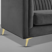 Casaliving Bion 3 Seater Sofa for Living Room (Black Fabric) Premium Fabric Sofa