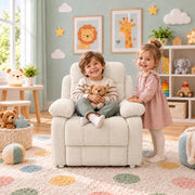Casaliving Mello Kids’ 1 Seater Sofa Set for Living Room in Black Colour | Soft & Comfortable Toddler Couch for Bedroom, Playroom & Nursery | Lightweight Children’s Seating