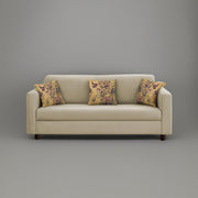 Lifestyle 3 Seater Sofa for Living Room (Black Colour Fabric)