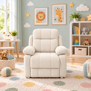 Casaliving Mello Kids’ 1 Seater Sofa Set for Living Room in Black Colour | Soft & Comfortable Toddler Couch for Bedroom, Playroom & Nursery | Lightweight Children’s Seating