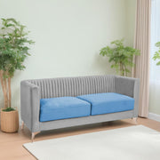 Ember 3 Seater Sofa Set for Living Room (Turquise Grey Colour) Premium Fabric Sofa