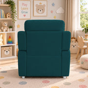 Casaliving Amos Kids 1 Seater Sofa Chair – (Black) Soft & Comfortable Cushioned Armchair for Children | Single Seater Kids Chair for Bedroom, Playroom & Nursery | Compact Modern Kids Sofa