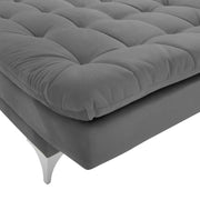 Danny 3 Seater Sofa Cum Bed for Living Room Premium Fabric Sofa for Living Room (Black Colour Premium Fabric)