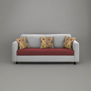 Lifestyle 3 Seater Sofa for Living Room (Black Colour Fabric)