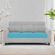 Marco 3 Seater Sofa Set for Living Room (Turquise Grey Colour) Premium Fabric Sofa