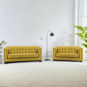 Casaliving Sinclair 3+1+1 Seater Sofa Set for Living Room (Blue Black Colour) Premium Fabric Sofa