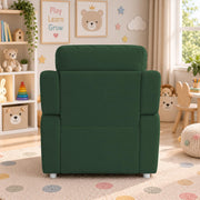 Casaliving Amos Kids 1 Seater Sofa Chair – (Black) Soft & Comfortable Cushioned Armchair for Children | Single Seater Kids Chair for Bedroom, Playroom & Nursery | Compact Modern Kids Sofa
