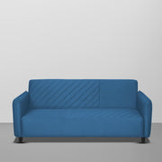 Percy 3 Seater Sofa Set for Living Room (Turquise Fabric) Premium Fabric Sofa