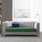 Casaliving Bion 3 Seater Sofa for Living Room (Black Fabric) Premium Fabric Sofa