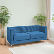 Ember 3 Seater Sofa Set for Living Room (Turquise Colour) Premium Fabric Sofa