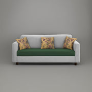 Lifestyle 3 Seater Sofa for Living Room (Black Colour Fabric)