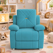 Casaliving Amos Kids 1 Seater Sofa Chair – (Black) Soft & Comfortable Cushioned Armchair for Children | Single Seater Kids Chair for Bedroom, Playroom & Nursery | Compact Modern Kids Sofa