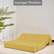 Marcus 3 Seater Sofa Cum Bed with 3 Cushions for Living Room (Black Fabric) Premium Fabric Sofa Set 6.5 X 6.5 Feet