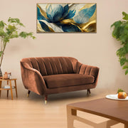 Casaliving Anyse 2 Seater Sofa Set for Living Room (Grey Colour Fabric) Premium Fabric Sofa