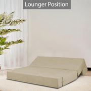 Marcus 3 Seater Sofa Cum Bed with 3 Cushions for Living Room (Black Fabric) Premium Fabric Sofa Set 6.5 X 6.5 Feet