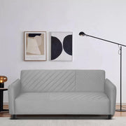 Percy 3 Seater Sofa Set for Living Room (Grey Fabric) Premium Fabric Sofa