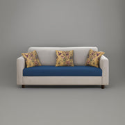 Lifestyle 3 Seater Sofa for Living Room (Black Colour Fabric)