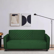 Percy 3 Seater Sofa Set for Living Room (Green Fabric) Premium Fabric Sofa
