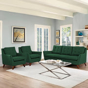 Slove 3 +1 + 1 Seater Sofa Set for Living Room | Color - Cream Black | Premium Fabric Sofa