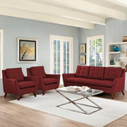 Slove 3 +1 + 1 Seater Sofa Set for Living Room | Color - Cream Black | Premium Fabric Sofa