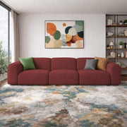Amaco Modern Velvet Sofa, Tufted Design Upholstered 3 Seater Sofa Set for Living Room, (Black Colour) Premium Velvet Fabric Sofa