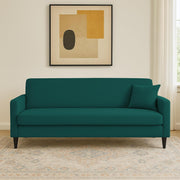 Premium Valkyrie 3 Seater Sofa Set 3 Seater Modern Sofa Set for Living Room (Pine Color Fabric)