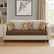 Lifestyle 3 Seater Sofa for Living Room (Black Colour Fabric)