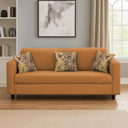 Lifestyle 3 Seater Sofa for Living Room (Black Colour Fabric)